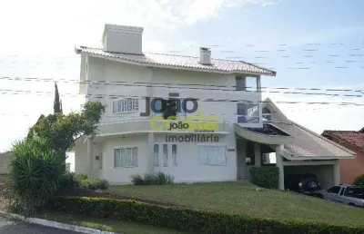 Casa com 5 dormitórios à venda, 650 m² por r$ 6.500.000,00 - bosque das mansões - são josé/sc