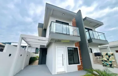 Sobrado com 2 suítes à venda, 97 m² - forquilhas - são josé/sc