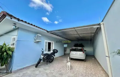 Casa unifamiliar com 3 dormitórios à venda, 102 m² - fundos - biguaçu/sc