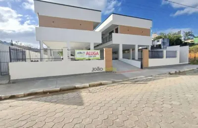 Kitnet com possibilidade de 2 dormitórios para alugar, 60 m² - roçado - são josé/sc
