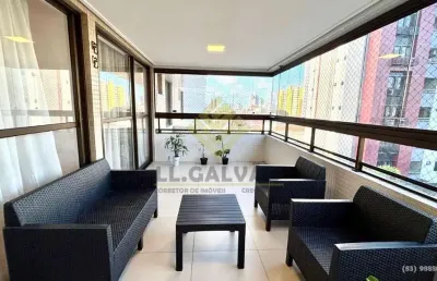 Apartamento com 4 quartos à venda no aeroclube, joão pessoa , 173 m2 por r$ 1.100.000