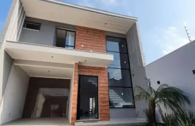 Casa padrão - sofisticação e conforto em um sobrado moderno ? 3 suítes, piscina e àrea gourmet!