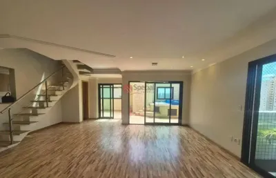 Cobertura no tatuapé para locação com 200 mts , 3 dorms -  2 suítes e 4 vagas