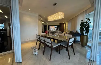 Apartamento com 202m² no anália franco com 3 suítes,  4 vagas.