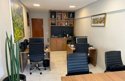 Sala comercial no tatuapé de 28 m², 1 banheiro e  1vaga de garagem.