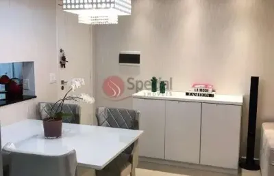 Apartamento  próximo ao metro,  mobiliado, com 3 quartos e 1 vaga