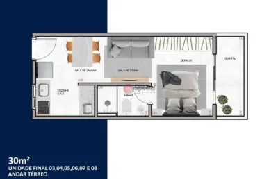 Apartamento de 30 metros na vila carrão. laçamento.
