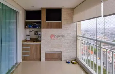 Apartamento com 3 quartos e varanda gourmet na vila formosa.