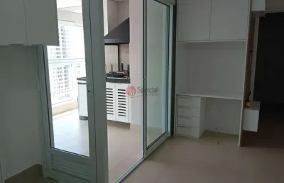 Apartamento no tatuapé para compra ou locação de 1 dormitório 52 metros com varanda gourmet.
