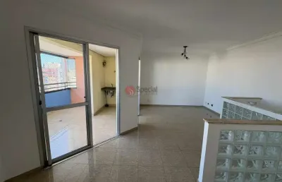 Cobertura duplex 3 dormitórios 1 suíte 2 vagas 137 metros .