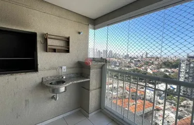 Apartamento para locação na mooca 3 dormitórios, 1 suíte, sacada com churrasqueira