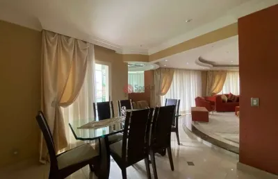 Apartamento de alto padrão mobiliado no anália franco com 293 m², 4 quartos, 5 vagas, depósito.