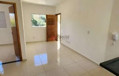 Apartamento no tatuapé novo com  2 dormitórios, sala, cozinha e banheiro.
