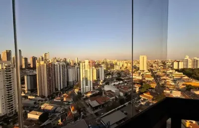 Apartamento com vista panorâmica, 133 m²,  3 suítes, sala 3 ambientes, 2 vagas fixas .