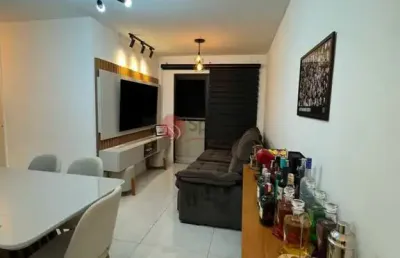 Apartamento à venda no jardim têxtil,  3 dormitórios, 1 suíte, mobiliado, 1 vaga, lazer completo.