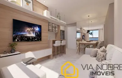 Apartamentos 2 quartos, suite, 1 vaga, 51m2 - estoril