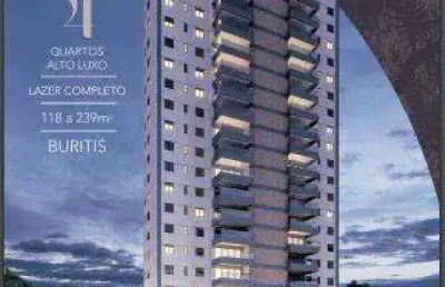Apartamento garden com 4 quartos à venda, 148m² - buritis - belo horizonte/mg