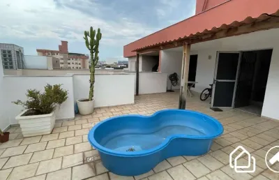 Cobertura com 2 quartos à venda na padre demerval gomes, 257, coração eucarístico, belo horizonte por r$ 599.000