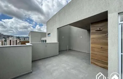 Cobertura com 2 quartos à venda na rua andré fernandes, 51, nova suíssa, belo horizonte por r$ 1.040.000