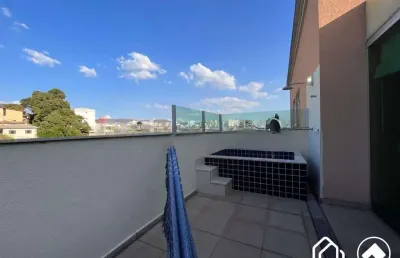 Cobertura com 4 quartos à venda na rua professor mário casassanta, 185, carlos prates, belo horizonte por r$ 640.000