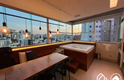Cobertura com 3 quartos à venda na rua doutor célio andrade, 201, buritis, belo horizonte por r$ 1.280.000