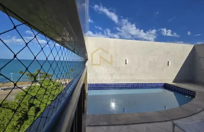 Cobertura duplex na jatiúca - primeira quadra da praia