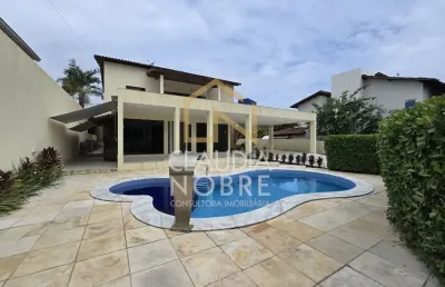 Uma casa moderna cercada pela natureza no condomínio san nicolas em maceió-al