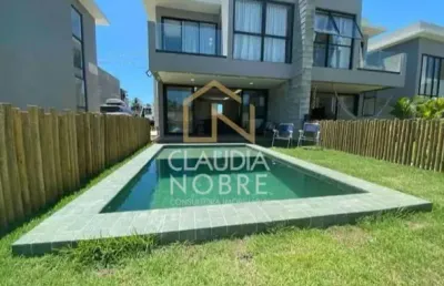 Casa mobiliada com piscina privativa na beira-mar do marceneiro – rota dos milagres