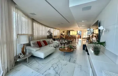 Cobertura duplex beira-mar entre ponta verde e jatiúca – 616m², 6 vagas  - maceió - al