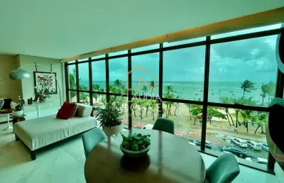 Beira-mar de alto padrão na ponta verde – 350m², 4 suítes e vista total para o mar - maceió - al