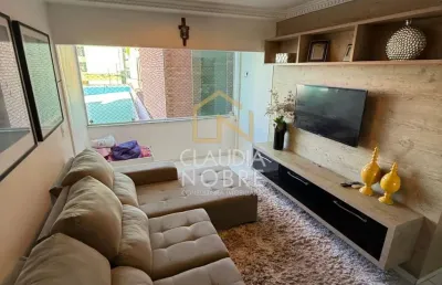 Apartamento à venda com 86 m2, 3 quartos (1 suíte), i vaga em jatiúca - maceió-al