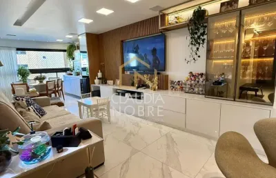 Apartamengto à venda no stella maris com 131 m2, 3 suítes em jatiúca - maceió/al