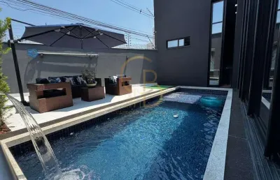 Linda casa porteira fechada com arquitetura moderna e muita tecnologia e inovação