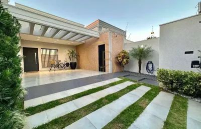 Casa maravilhosa de alto padrão: mobiliada e pronta para morar