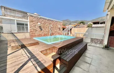 Apartamento à venda com 196,00m² e 3 quartos em engenho de dentro, rio de janeiro - rj