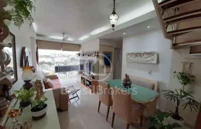 Cobertura duplex à venda com 143,00m² e 3 quartos em cachambi, rio de janeiro - rj