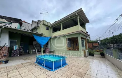 Casa à venda com 373,00m² e 3 quartos em todos os santos, rio de janeiro - rj