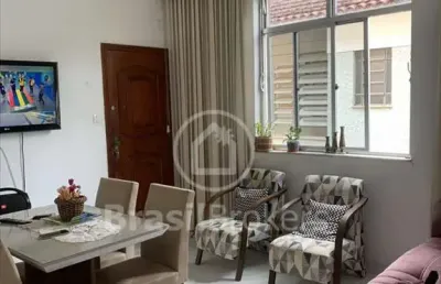 Apartamento à venda com 65,00m² e 2 quartos em meier, rio de janeiro - rj