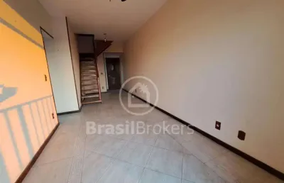 Cobertura duplex à venda com 124 m² e 3 quartos em méier, rio de janeiro - rj