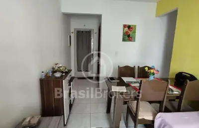 Apartamento à venda com 45,00m² e 3 quartos em todos os santos, rio de janeiro - rj