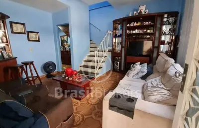 Casa de condomínio à venda com 134,00m² e 3 quartos em meier, rio de janeiro - rj