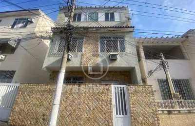 Casa de vila à venda com 300,00m² e 4 quartos em cachambi, rio de janeiro - rj