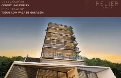 Apartamento à venda com 46,00m² e 1 quarto em tijuca, rio de janeiro - rj