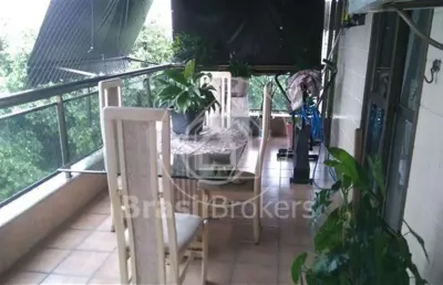 Apartamento à venda com 169,00m² e 4 quartos em tijuca, rio de janeiro - rj
