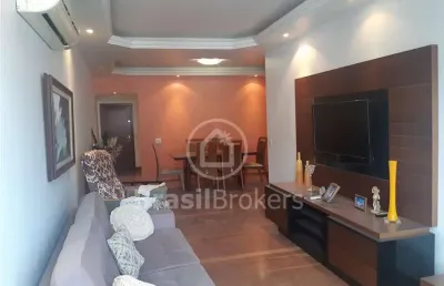 Apartamento de 4 quartos com 124m² 2 vagas vista livre na tijuca!!!