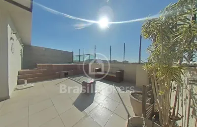 Cobertura à venda com 204 m², 4 quartos, em condomínio com infra total a 8 min do shopping tijuca e 4 do metro