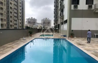 Apartamento 2 quartos, 65m², com vaga e infra total para venda no cond. jardim tijuca