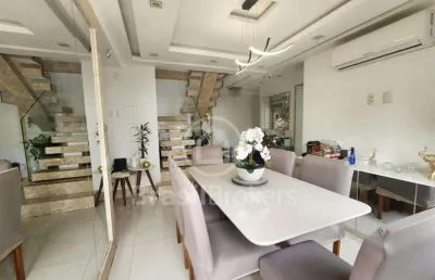 Cobertura duplex à venda com 127,00m² e 3 quartos em vila isabel, rio de janeiro - rj