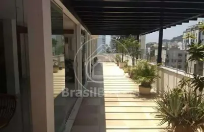 Cobertura à venda com 180,00m² e 3 quartos em tijuca, rio de janeiro - rj