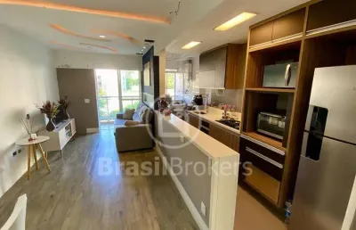Excelente apartamento com 77,00 m² e varanda no maracanã